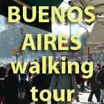 Buenos Aires walking tour